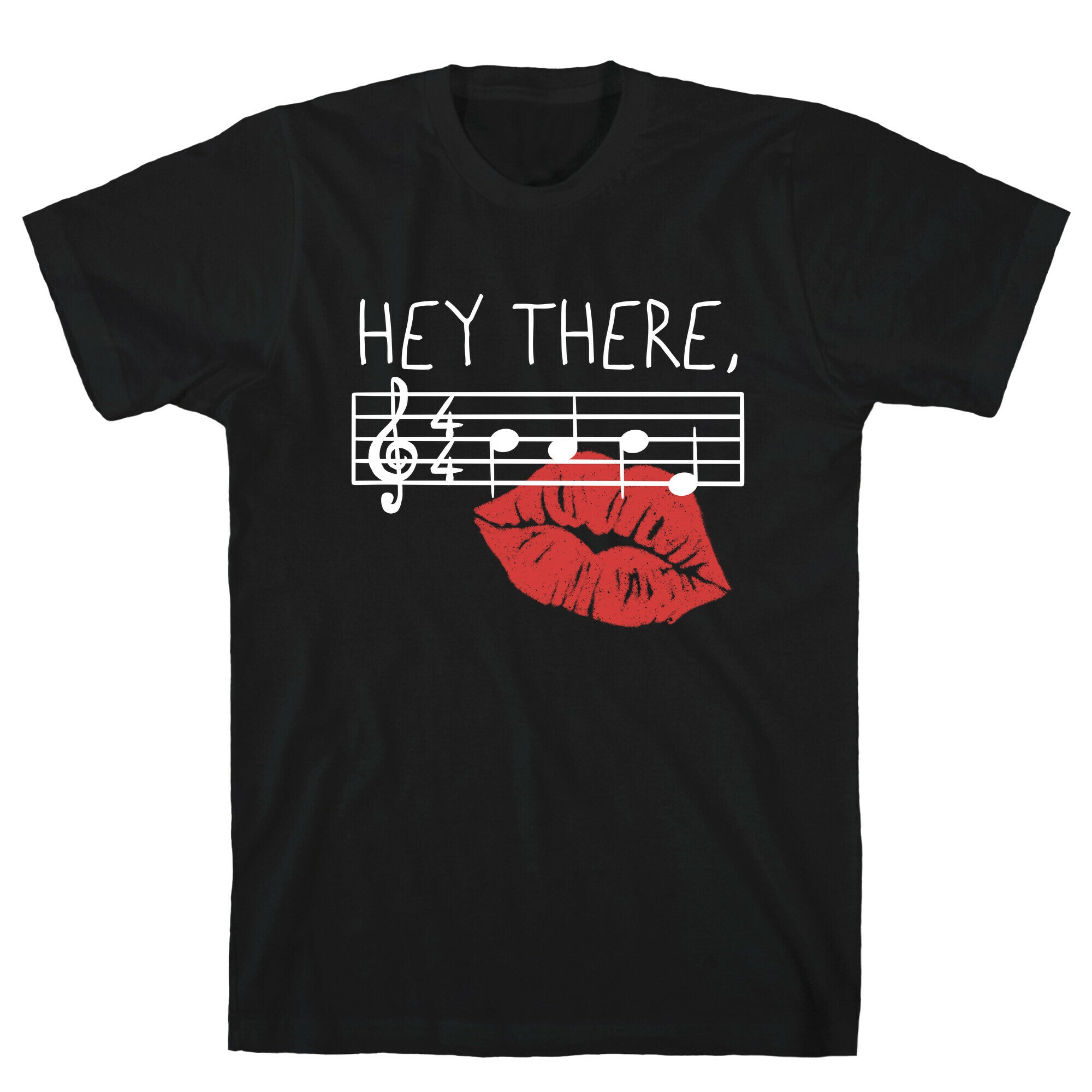Hey There Babe Music Pun T-Shirt